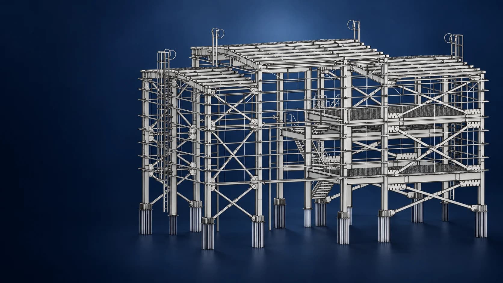 Steel structure detailing model